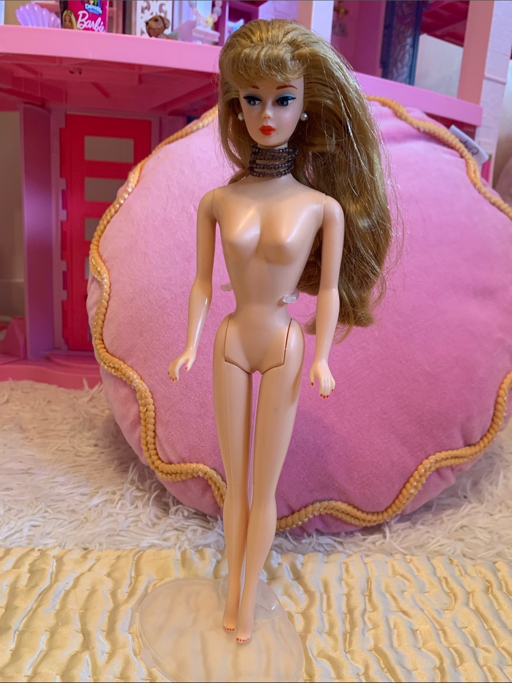 Mattel Blonde Fashion Doll Nude with Long Hair